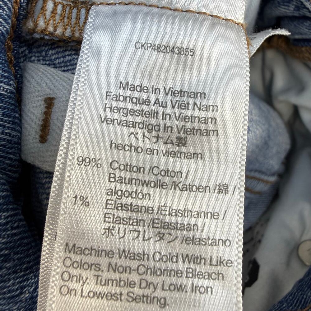Madewell Jeans Women's 25 (2) Light Blue '90s Straight Preppy Casual EUC - Picture 9 of 15